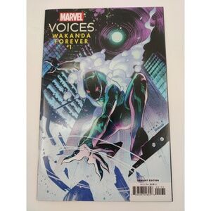 MARVEL'S VOICES WAKANDA FOREVER 1 NM DARBOE VARIANT‎ FIRST "LAST" BLACK PANTHER